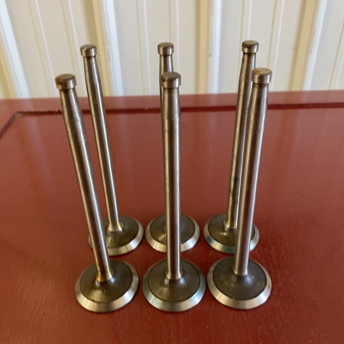 NASH 400 Series 3640 3640A LaFayette INTAKE VALVES Set 6 each NORS USA NASH 400 Series 3640 3640A LaFayette INTAKE VALVES Set 6 each NORS USA