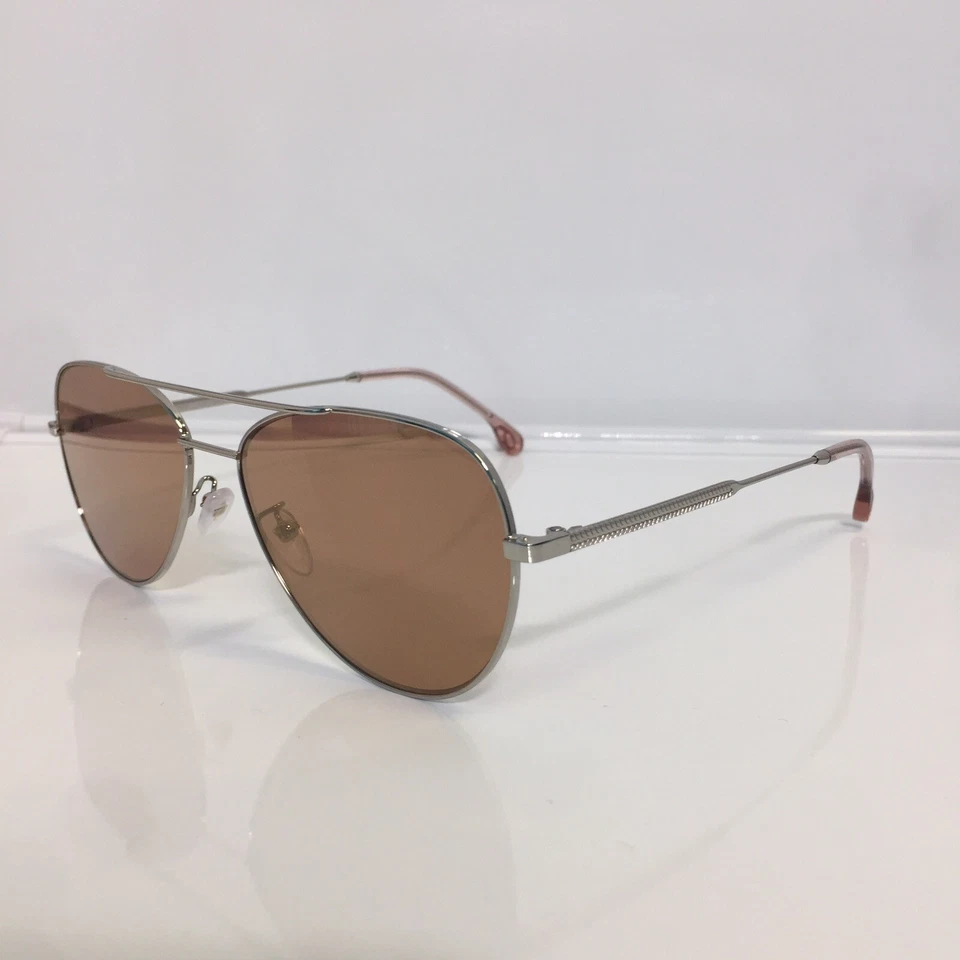 NUEVO EN CAJA Gafas de sol Paul Smith Angus V2 Plata Brillante Aviador Foto 2 de 4