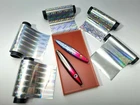 Lure Hot Stamping Kit: Pro Silicone Pad + 5 Types of Professional Stamping Foil