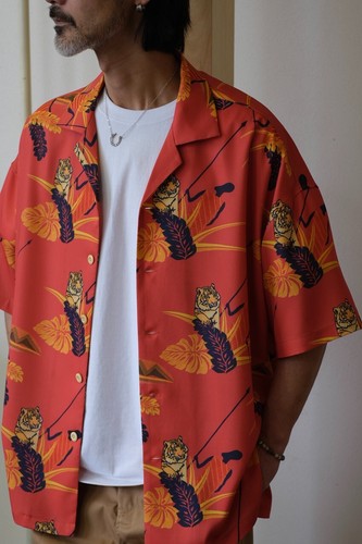 Vintage Inspired Al Pacino Scarface Hawaiian Shirt, Short Sleeve Cuban Collar - Picture 8 of 16