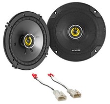 Kicker 6.5" 46CSC Front Speaker Replacement Kit For 2003-2008 Toyota Corolla