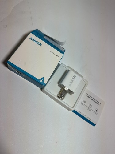 Anker PowerPort III 20W,Nano IQ3 USB-C FAST Wall Charger A2633 White - NOB - Picture 2 of 4