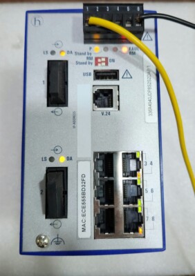HIRSCHMANN RS20 RAIL SWITCH 0800S2S2TDAPWW07.0.02 FREE FAST