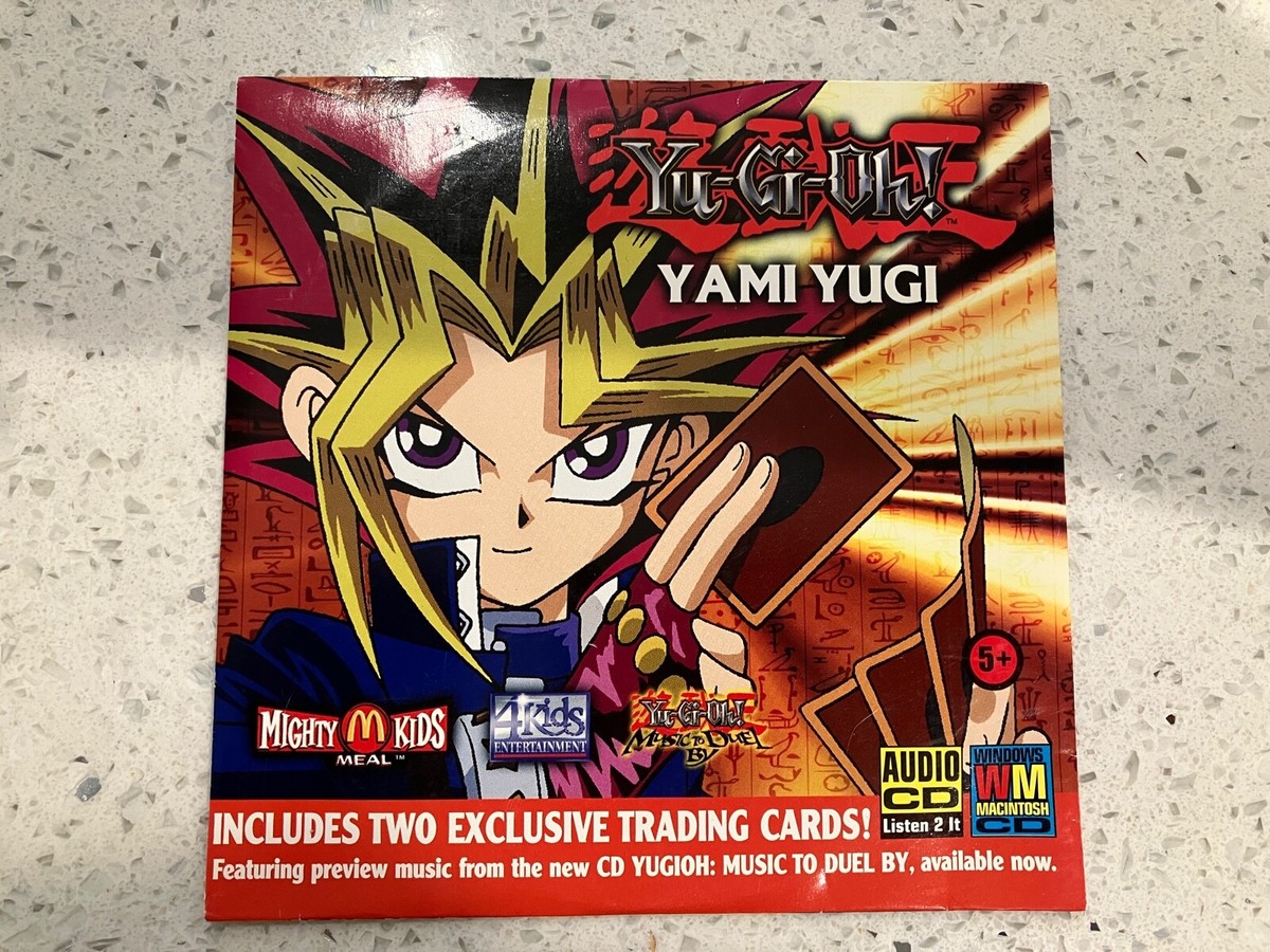 YU-GI-OH 2002 MCDONALDS PROMOTIONAL CD AND 2 PROMO CARDS