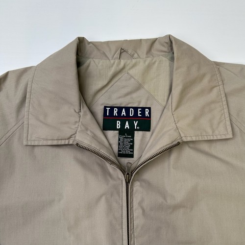 Trader Bay Jacket Men Large Full Zip Pocket Outdoor Travel Hiking Retro Core - Picture 7 of 21