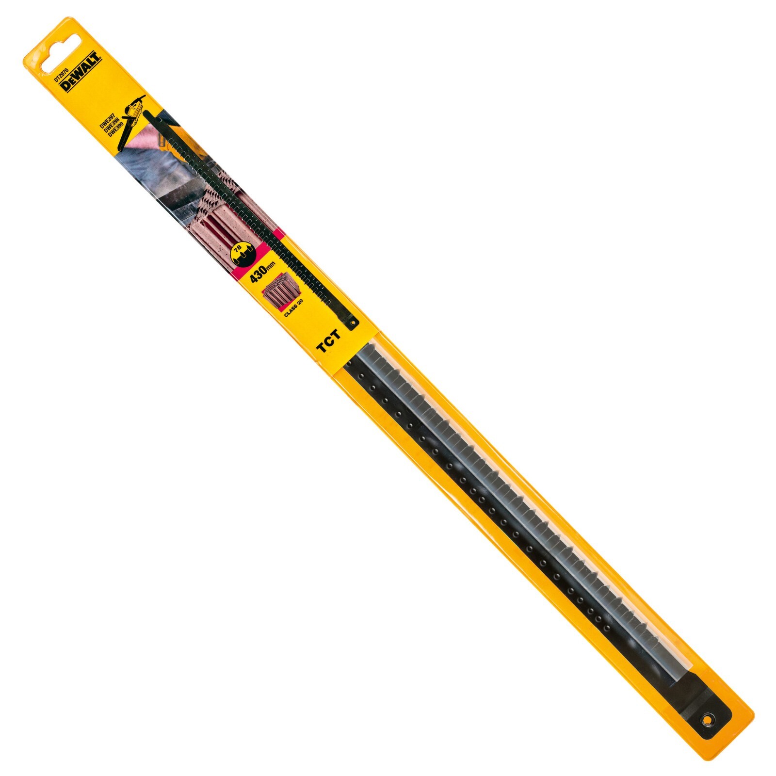 DEWALT DT2976-QZ Lama78 denti TCT per Alligator DWE398 528x425mm taglio Poroton
