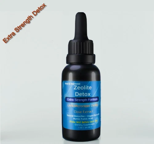 Liquified Zeolite Liquid Detox ,Extra Strength Glass Bottle exp 10/28