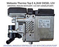 Webasto Thermo Top E 4,2kW Standheizung Diesel Universal Analog +12V START