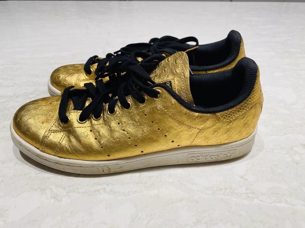 Adidas stan smith metallic gold clearance ebay