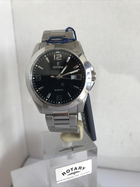 Festina Men's Watch F16376/4 With Steel Strap for sale online | eBay