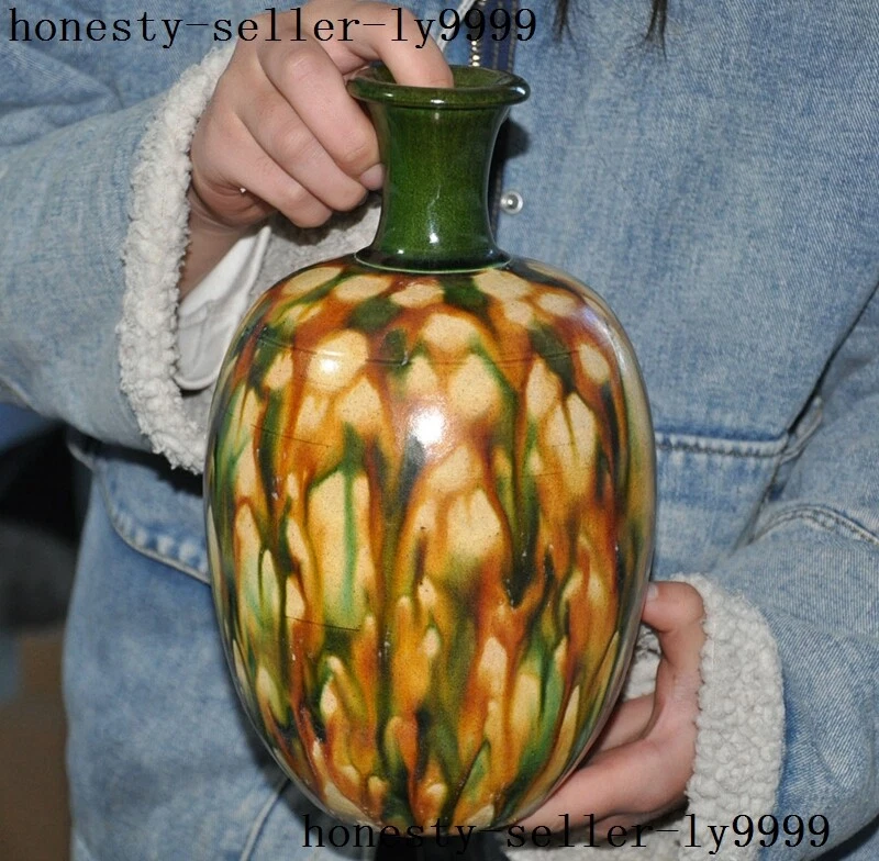 唐三才印第安纳中国古董花瓶| eBay