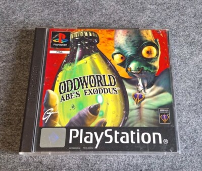 Oddworld Abe's Exoddus Playstation 1 PS1
