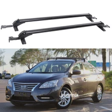 43.3" Car Top Roof Rack Cross Bar Luggage Cargo Carrier + Lock For Nissan Sentra
