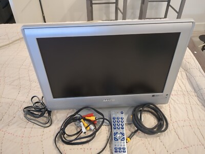 Sanyo HDTV DP19647 Flat Screen  19''  Tested, Working