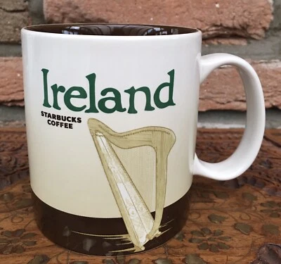 Starbucks Global Icon City Mug Tasse Ireland NEU mit SKU 16oz/414ml