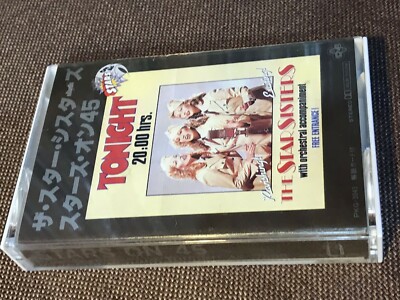 STARS ON 45 The Star Sisters Tonight ‎JAPAN CASSETTE PKG-3043 w/PS