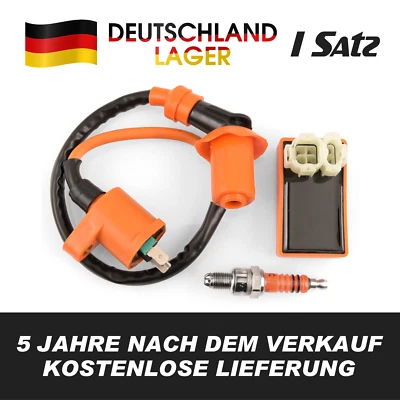 MARKENLOS Racing CDI (Offen)Zündspule Zündkerze Für 4 Takt 4T China Roller 50 GY6-Motoren