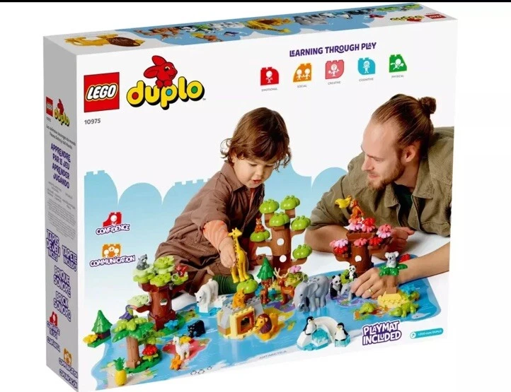 Lego Animales Salvajes del Mundo 10975 DUPLO Gran Conjunto de Construcción Zoo Nuevo Foto 2 de 4
