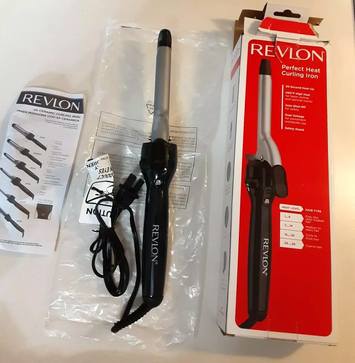 Professional hair curling iron deals