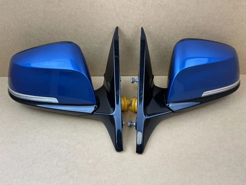 BMW 4 F32 F33 M-SPORT WING MIRRORS SET KIT PAIR WITH CAMERAS RHD UK