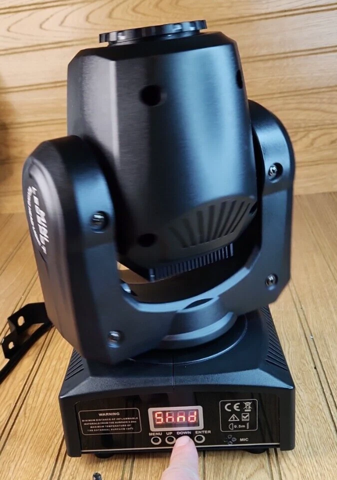 60W Mini Led Dmx Gobo Moving Head Spot Light For Club DJ Stage Lighting Party - Image 3 of 4