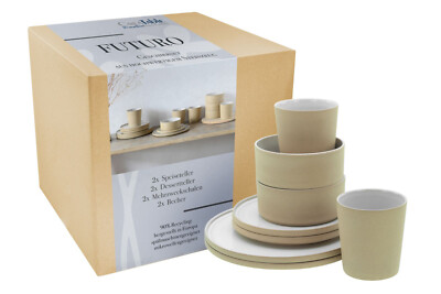CreaTable - futuro - Kombiservice 8-tlg (White Sand)