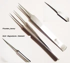 Eyelash Tweezers, Technical Tweezers, Fine Point Straight, Non Magnetic(117)