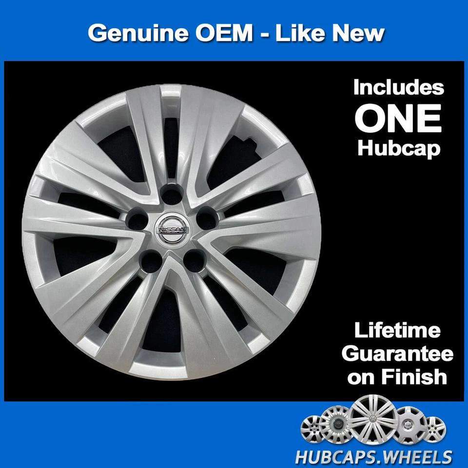 Hubcap for Nissan Sentra 2020-2024 OEM Genuine Factory 16-inch Wheel Cover 53102 - Image 2 of 4