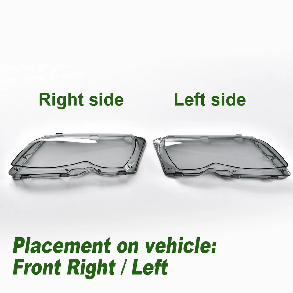 Lente de repuesto de faros apta para BMW E46 320i 325i 325xi 330i 330xi 2002-2005 Foto 2 de 4