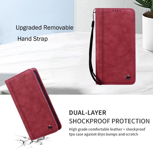 For iPhone 16e 16 15 14 13 12 11 Pro Max Magnetic Case Wallet Leather Flip Cover - Picture 69 of 73