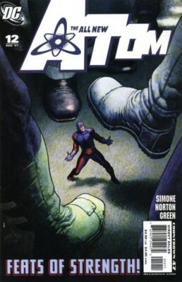 #ad All New Atom #12 NM 9.2 2007 Jose Ladronn Cover $4.99