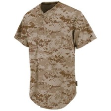 Majestic Cool Base Camo Baseball Jersey Youth or Men Full or Two Button NWOT 