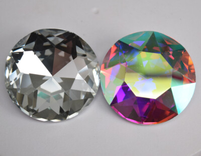 4pcs 50mm Large Stone Rhinestone Crystal Withcford Faceted Glass Jewels