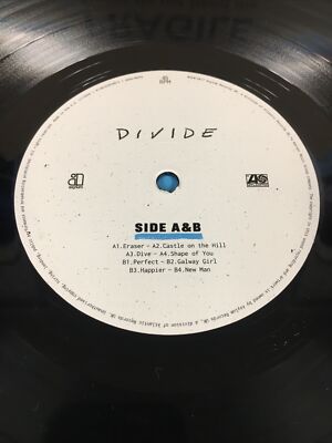 Ed Sheeran Divide Double LP Album Vinyl Record 0190295859015 Pop
