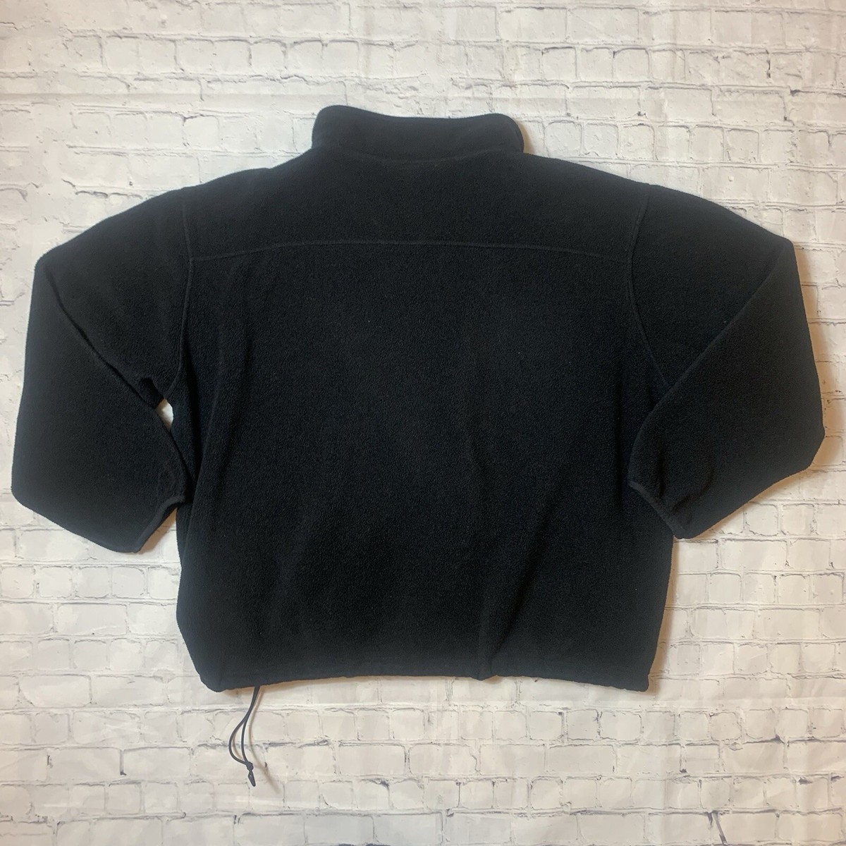 LL Bean Outdoors Full Zip Fleece Jacket Mens XXL 2XL Black LL Bean Outdoors Full Zip Fleece Jacket Mens XXL 2XL Black
