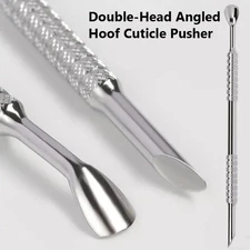 Nail Pusher Cuticle Remover Manicure Pedicure Stainless Steel Tool