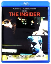 The Insider Blu-ray Al Pacino Russell Crowe Al Pacino Christopher Plummer