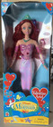Disney Little Mermaid Valentine Ariel Doll Vintage Rare Toy 1997 Mattel New