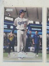 2025 Topps Stadium Club Baseball - Roki Sasaki Rookie Cards RC - 2 Cards Dodgers