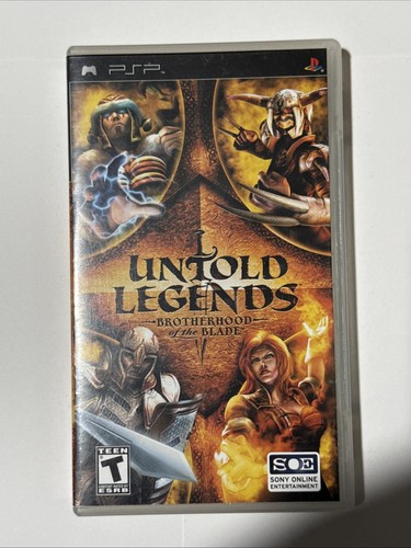Jeu PSP Untold Legend #1 - Sony PlayStation Portable - Version PAL 2005 - Bon état