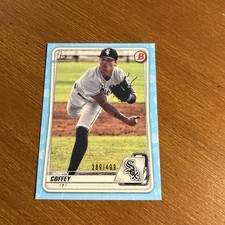 2020 Bowman Draft #BD-87 Adisyn Coffey Sky Blue #/499
