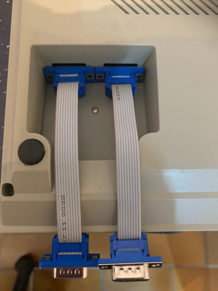 🕹️ 2 x Atari 1040 ST / 520 ST / Joystick & Mausportverlängerung  / Portschutz  - Bild 2 von 4