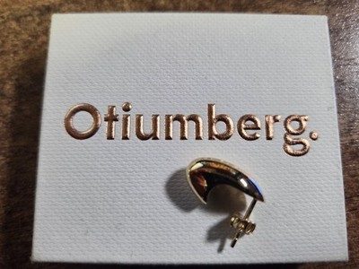 Otiumberg ''Small Pebble'' Ohrringe Gold Vermeil   NEU & OVP
