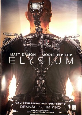Elysium - Teaser - Filmposter 120x80cm gerollt