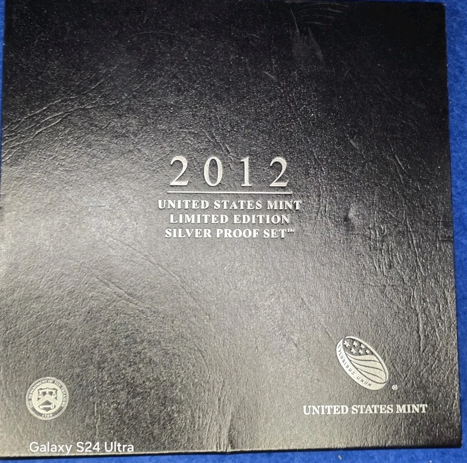 2012 US Mint Limited Edition Silver Proof Set w/COA - typ toning-Eagle is 2012 W - Image 3 of 4