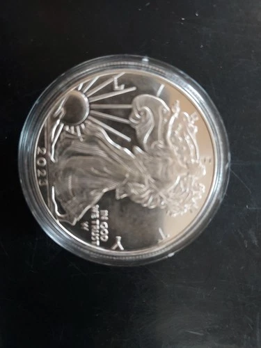 2023  (W)WALKING LIBERTY AMERICAN EAGLE .999 FINE SILVER DOLLAR COIN 1oz.