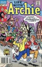 Life with Archie Canadian Price Variant #286 VG 1991 Stock Image Low Grade
