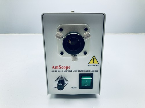 AMSCOPE HL250-A 150W Halogen Fiber Optic Microscope Light Illuminator Lamp - Picture 4 of 11