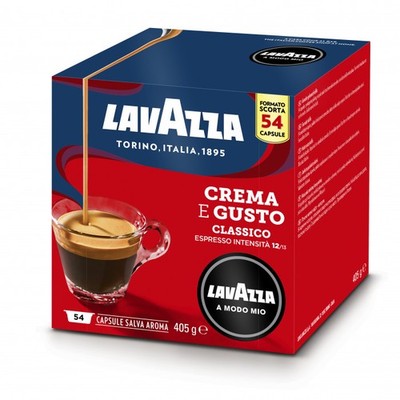 Lavazza Crema E Gusto Verpackung 54 Kapseln Kaffee Kompatibel Mit A Modo Mio