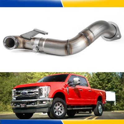 #ad For 2015 2019 Ford F250 F350 F450 F550 6.7L V8 Turbo Back Diesel Exhaust 4quot; Pipe $195.99